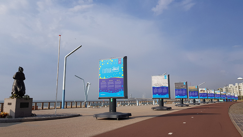 Boulevard, Scheveningen, buitententoonstelling, buitenexpotitie,