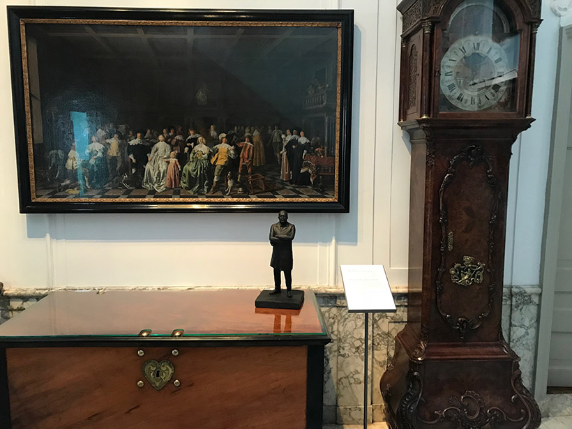 Beeld Martin Luther King in Museum van Loon