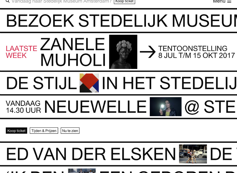 website Stedelijk