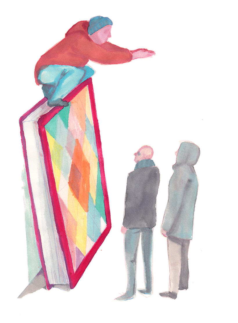 illustratie kracht van verbeelding Jeroen nissen