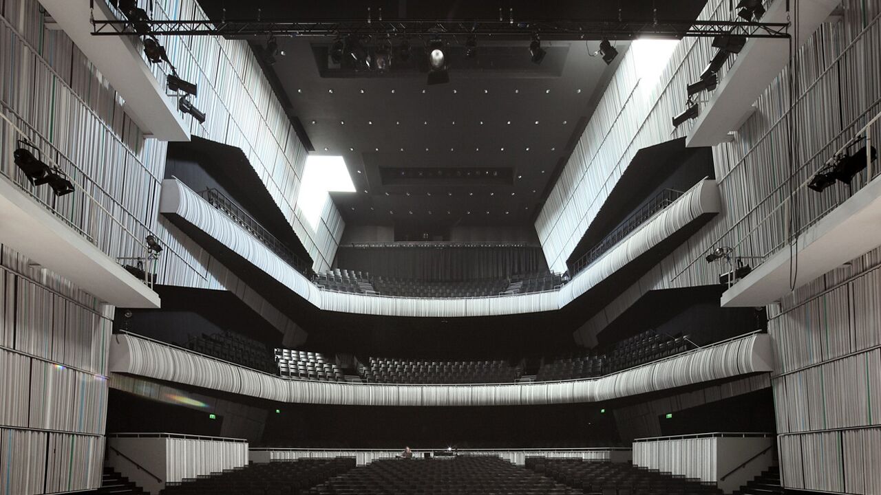 Afbeelding Concertzaal Concertgebouw Brugge door Filip Dujardin